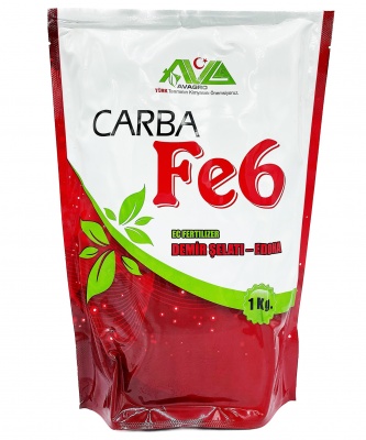 Удобрение Carba Fe6 хелат железа EDDHA, AVAGRO, 1 кг