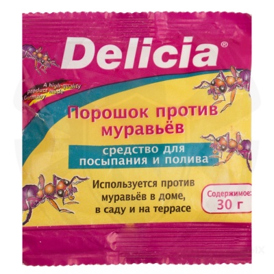 Порошок-приманка от муравьев, DELICIA, 30 гр